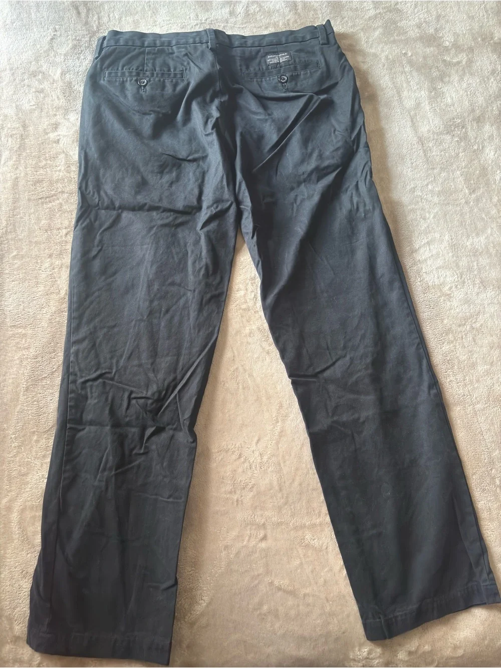 Banana Republic Men's Black Chinos - Gavin Chino